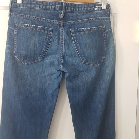 Eernest Sewn Ali 267 Boot Cut Low Rise Denim Jean Medium Wash Sz 26 - Picture 6 of 14
